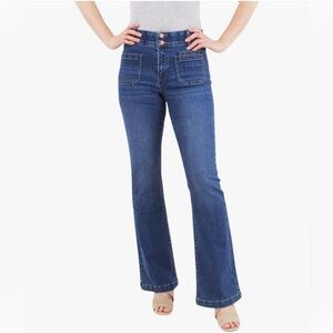 Indigo Poppy Tummy Control Bootcut